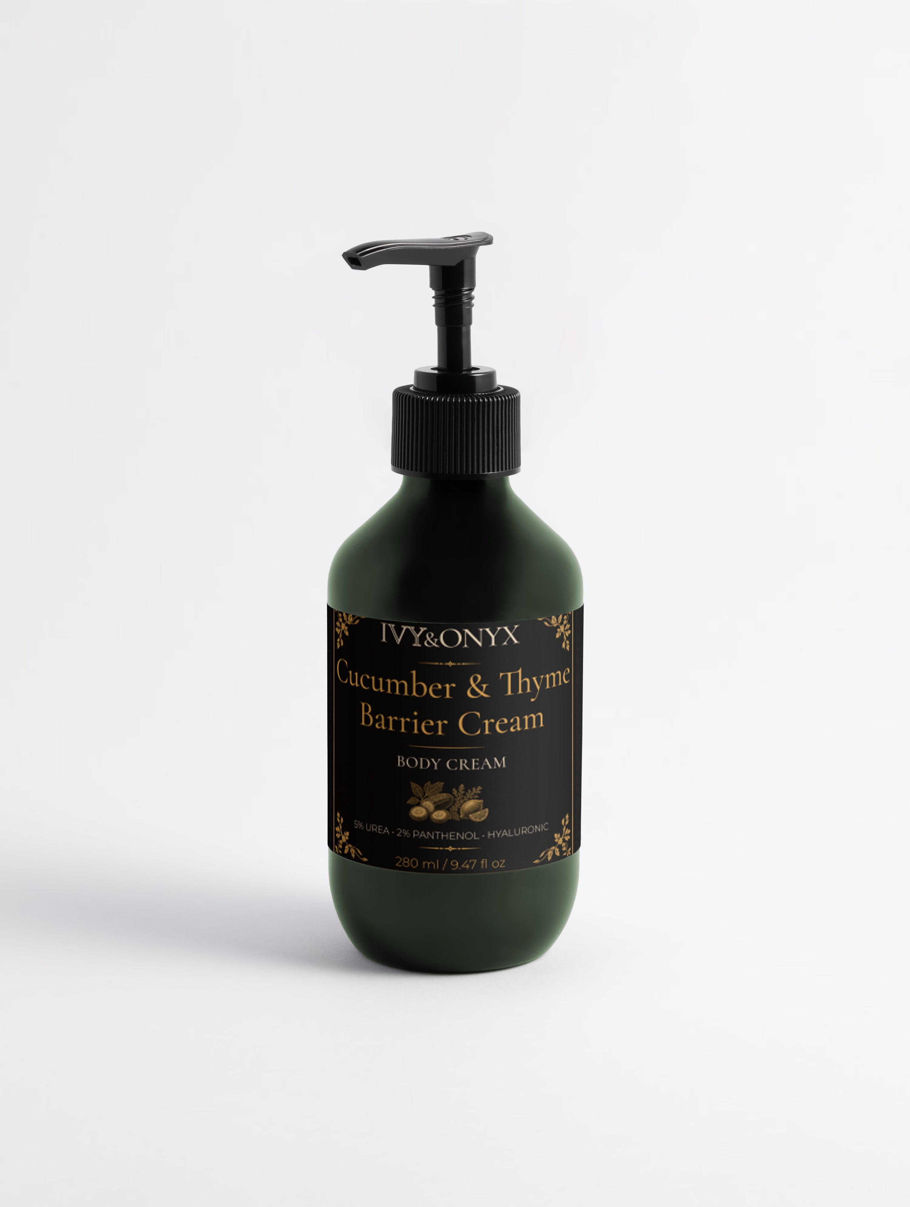 Crème Corps Réparatrice à la Concombre et au Thym avec 5% d'Urée + 2% de Panthénol