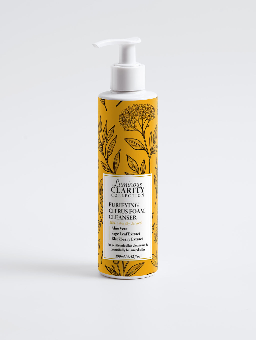 Step 1: Purifying Citrus Foaming Cleanser