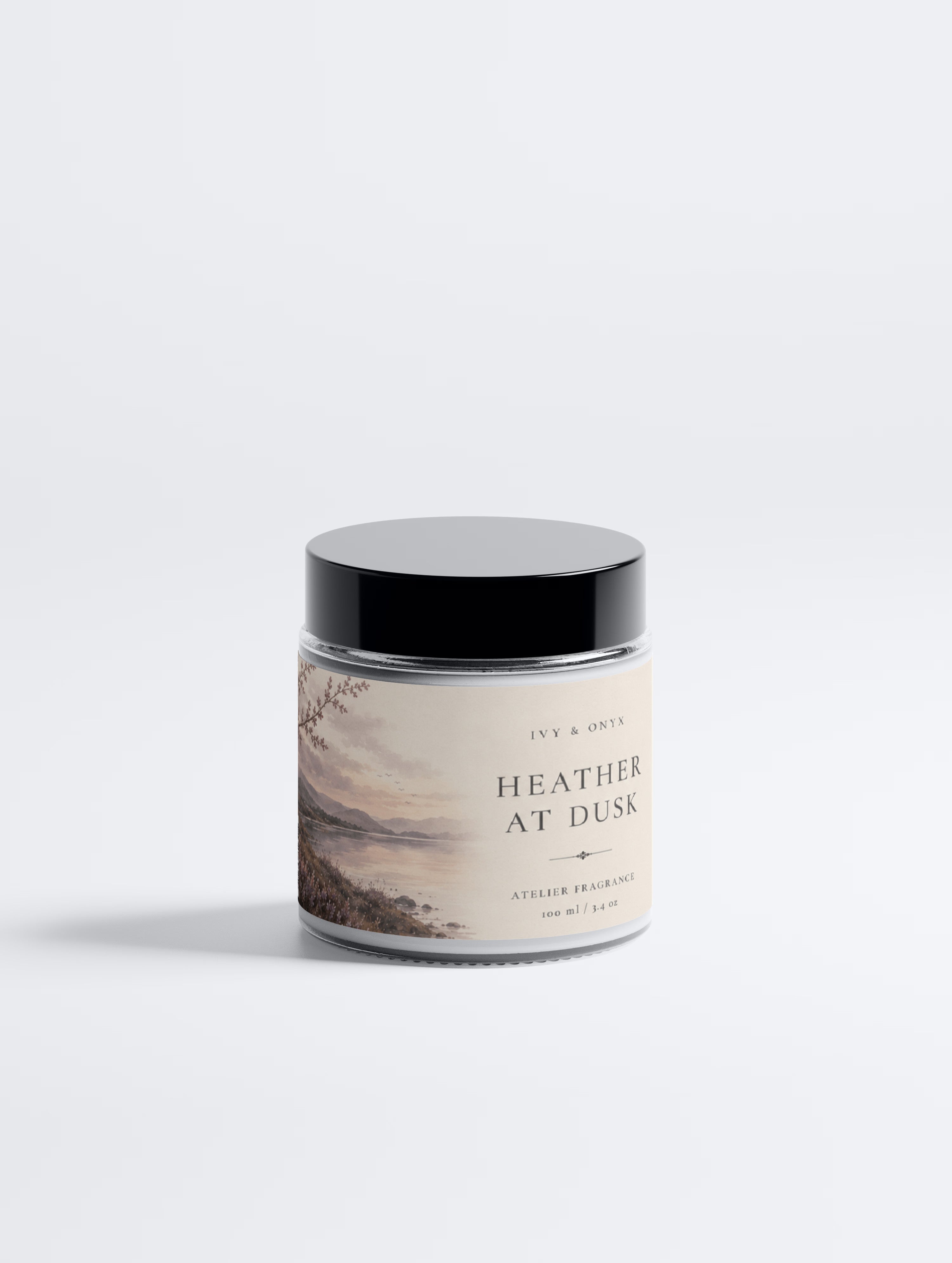 Soy Wax Candle, Heather