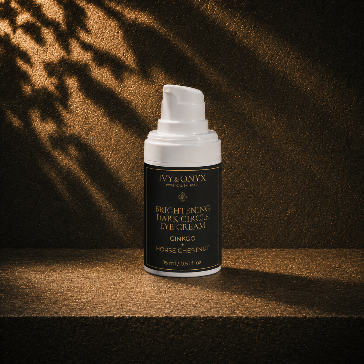 Crema iluminadora para el contorno de ojos con ginkgo y castaño de Indias para ojeras