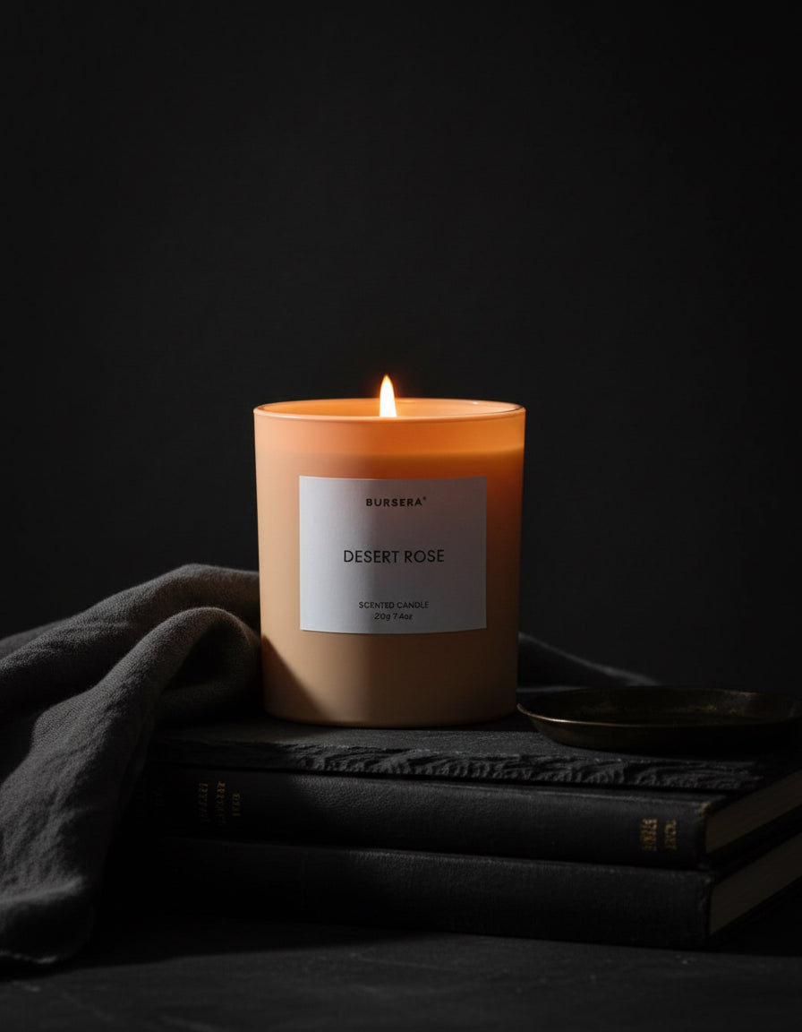 Scented Candle - Desert Rose