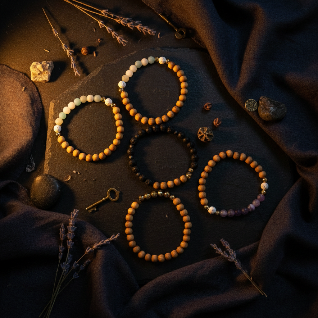 Gemstone Diffuser Bracelet (asst.)