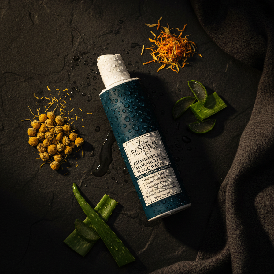 Step 2: Chamomile & Aloe Vera Micellar Cleansing Tonic