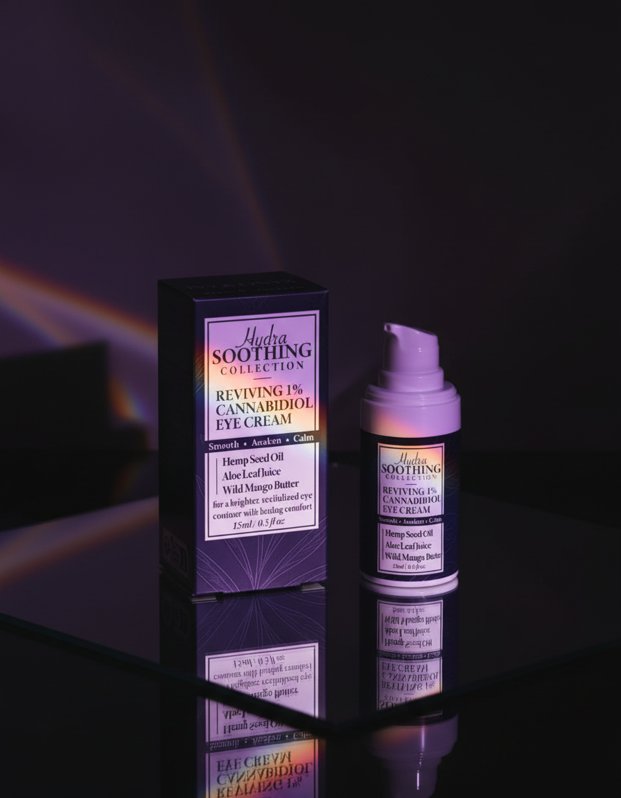 Step 4: Reviving 1% Cannabidiol CBD Eye Cream