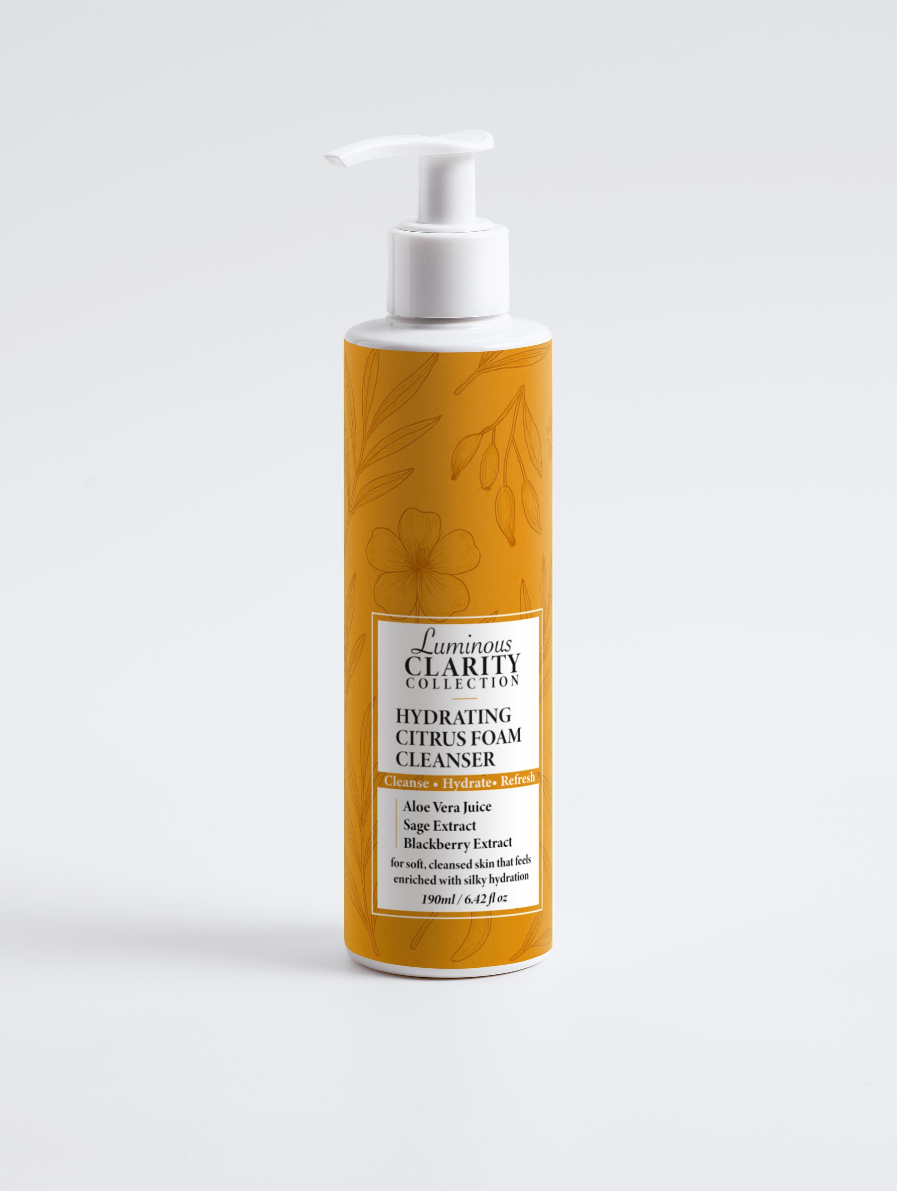 IVY & ONYX | Step 1: Purifying Citrus Foaming Cleanser