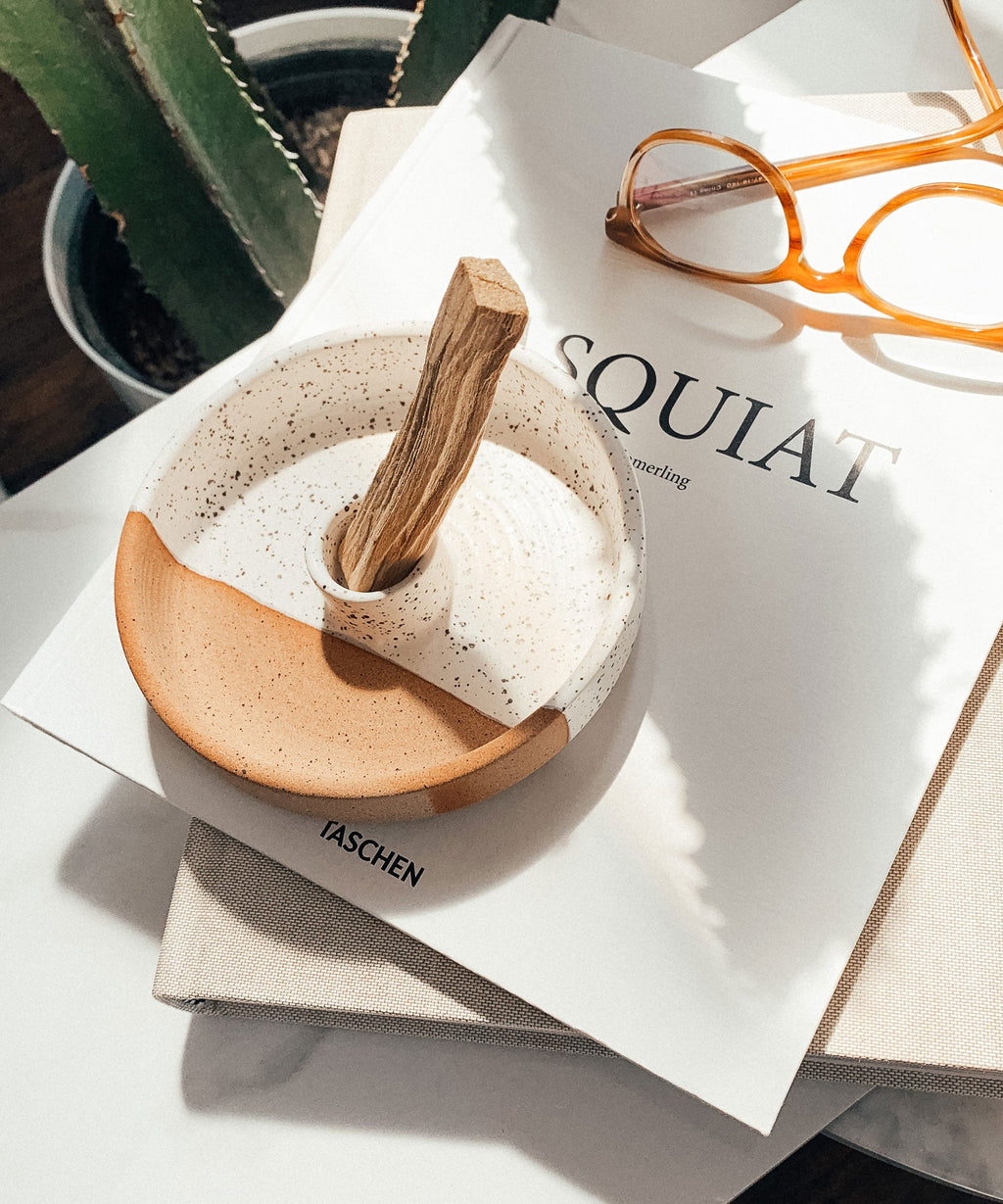 Palo Santo Holder - Terracotta-2