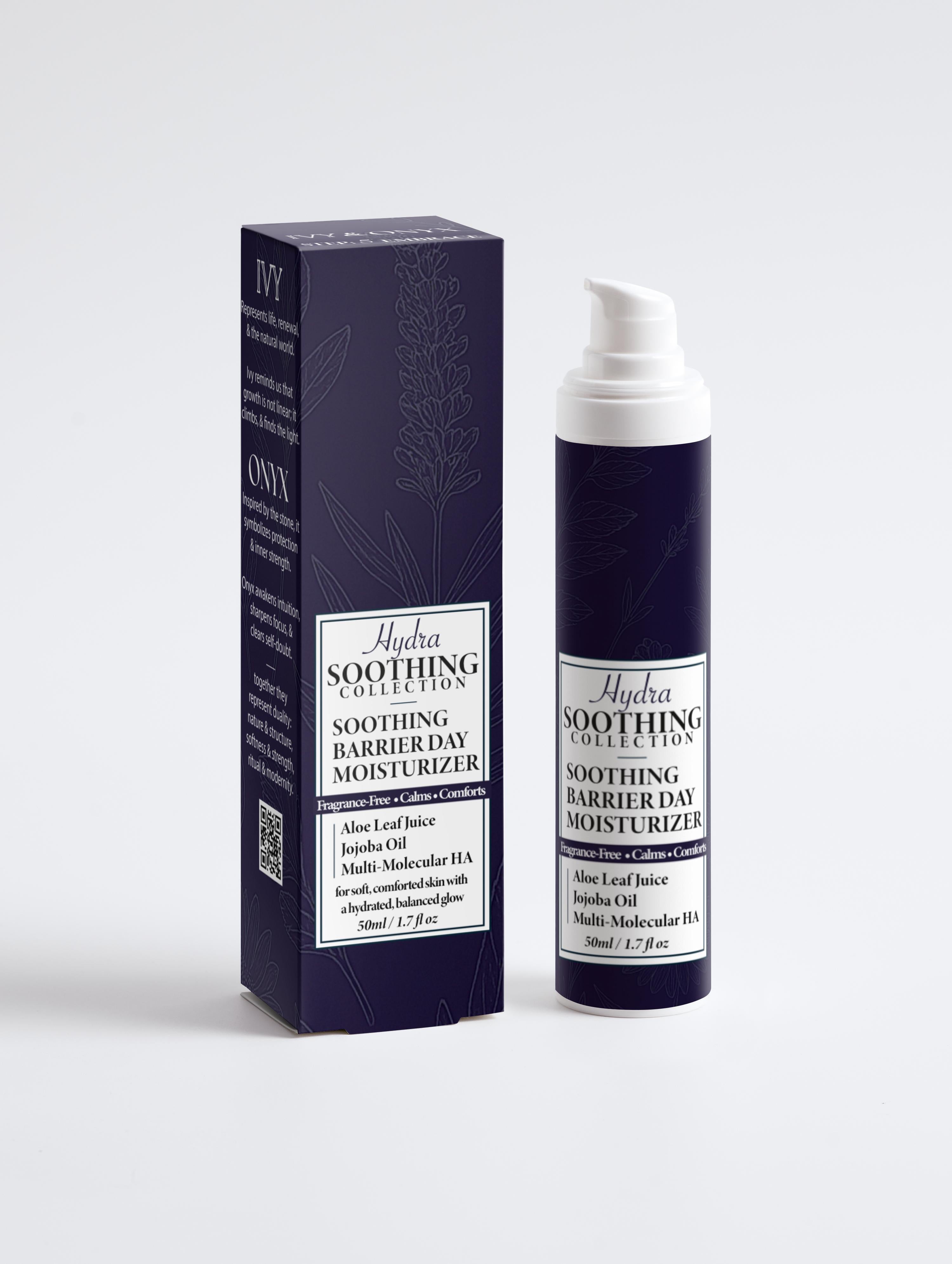 IVY & ONYX | Step 5(AM): Fragrance Free Soothing Barrier Day Moisturiz