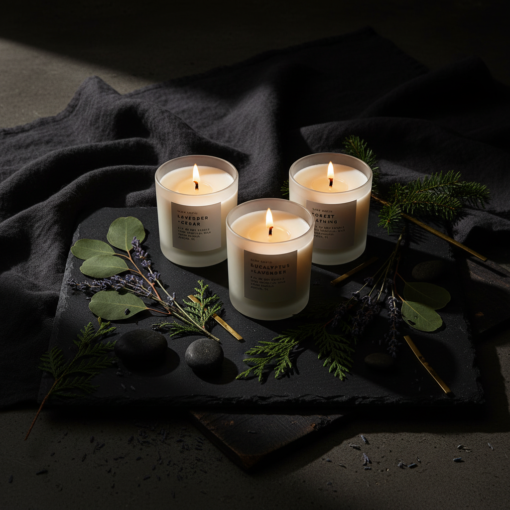 Calm + Grounded Trio - Signature Candle Bundle