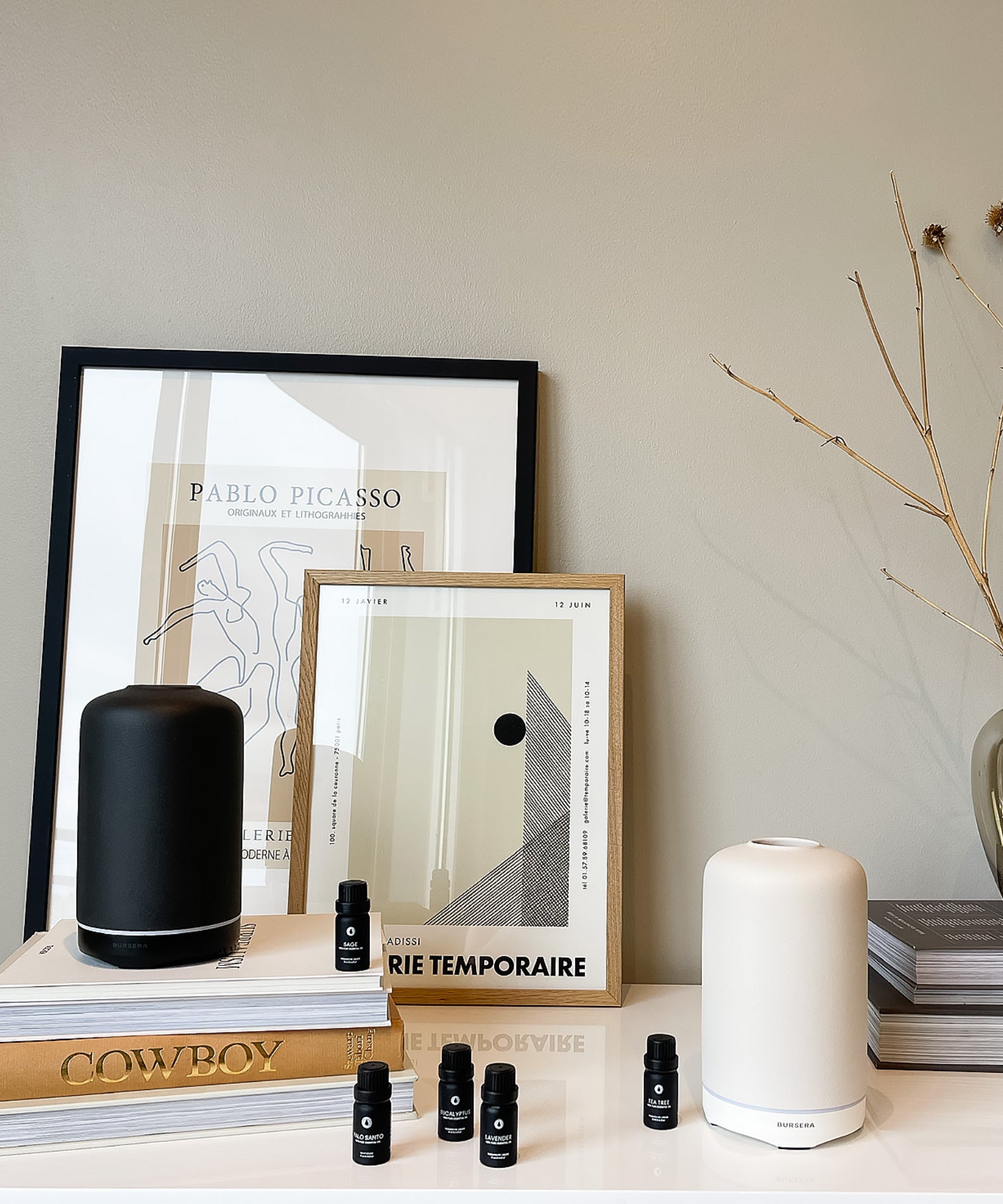 Essential Oil Diffuser - White-4