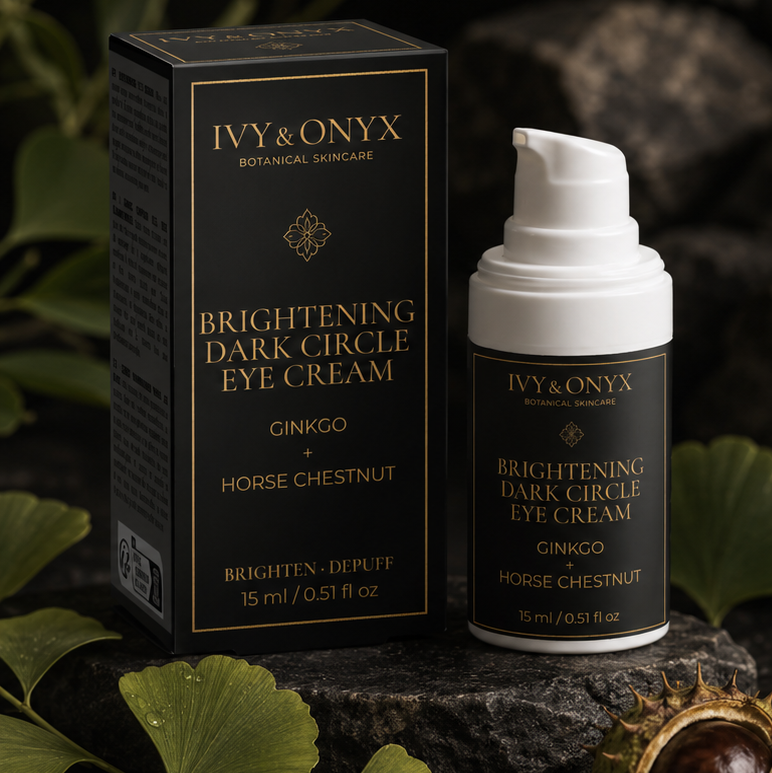 Brightening Dark Circle Eye Cream with Ginkgo + Horse Chestnut