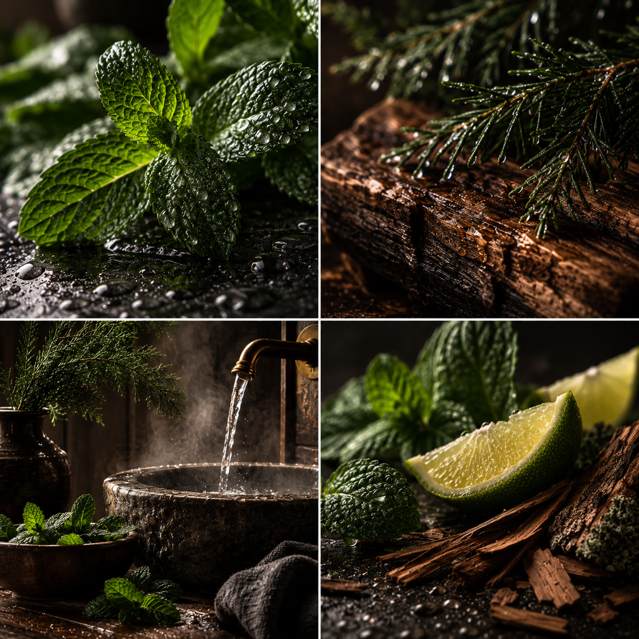 Fresh Mint & Cedarwood Hand & Body Wash • 490 ml / 16.57 fl oz