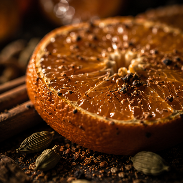 Sérum corporel à l'acide hyaluronique, agrumes épicés et bois de santal
