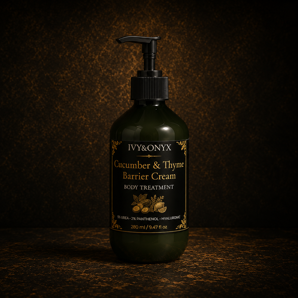 Crème Corps Réparatrice à la Concombre et au Thym avec 5% d'Urée + 2% de Panthénol