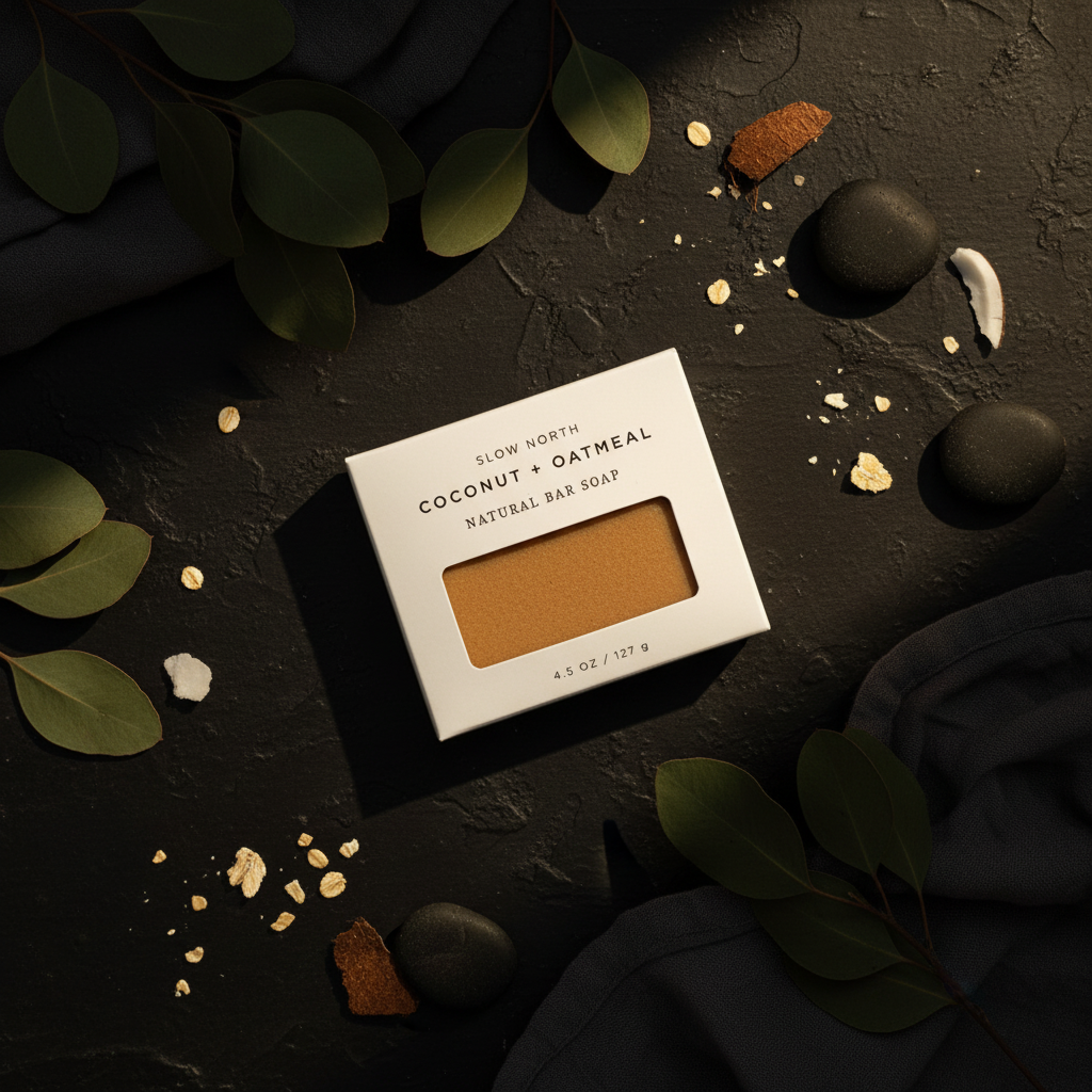 Coconut + Oatmeal - Natural Bar Soap