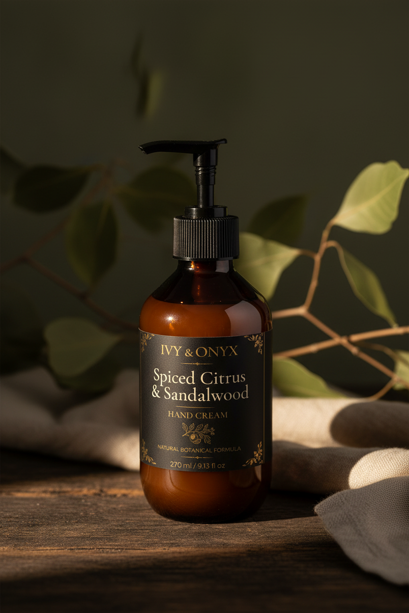 Spiced Citrus & Sandalwood Hand Cream | 270 ml / 9.13 fl oz