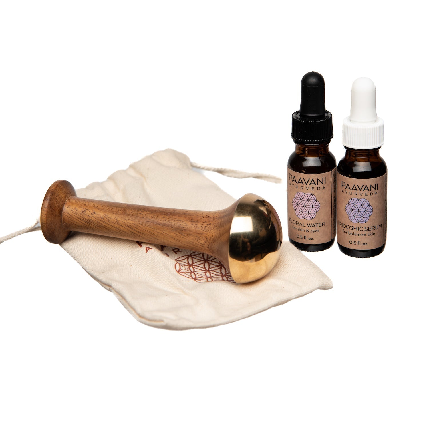 Radiant Skin Ritual | Ayurvedic Kansa Wand Facial Massage Kit-0