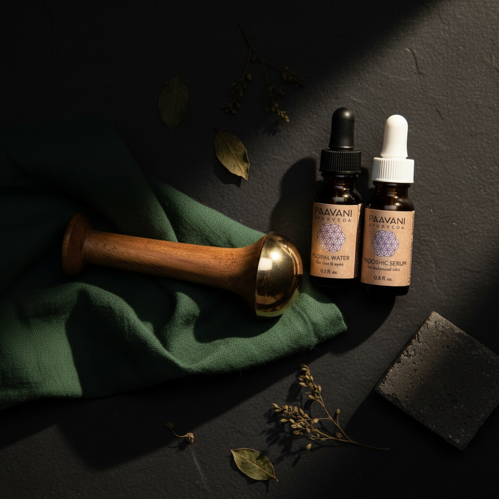 Radiant Skin Ritual | Ayurvedic Kansa Wand Facial Massage Kit