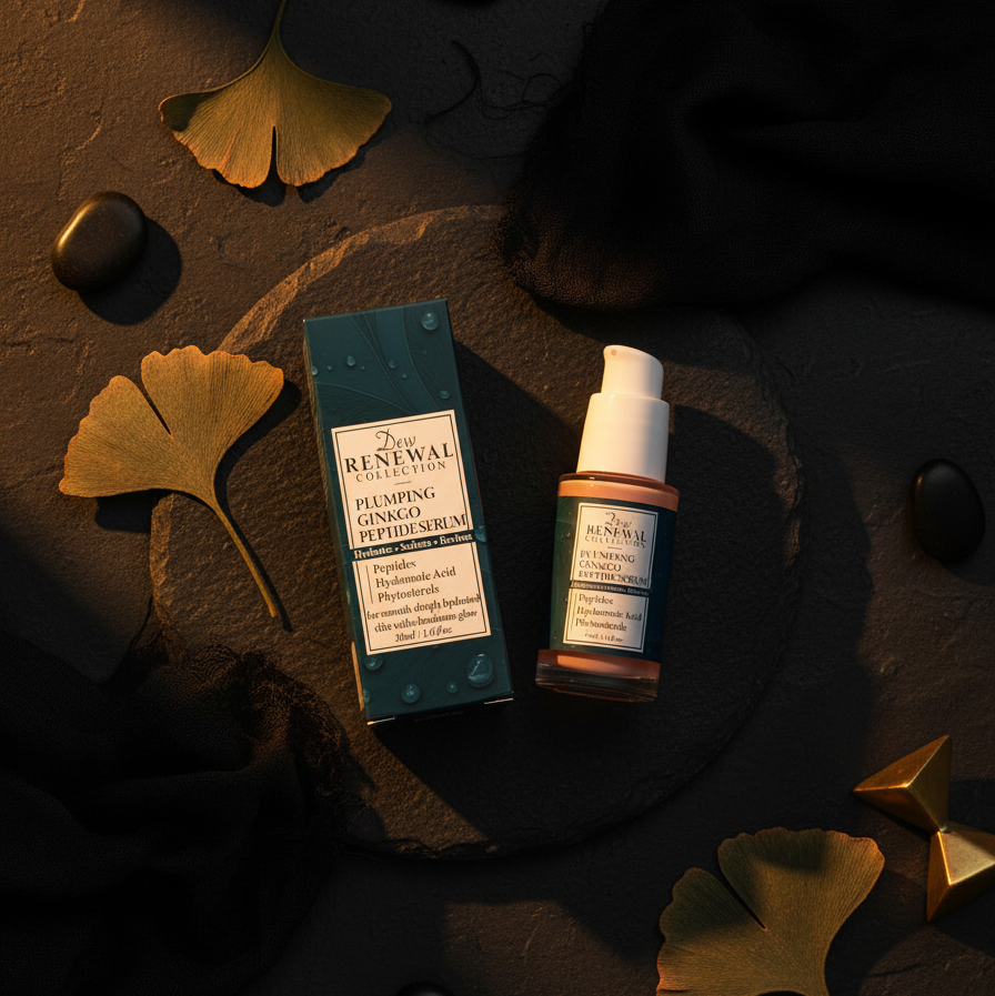 Step 3: Plumping Ginkgo Peptide Serum