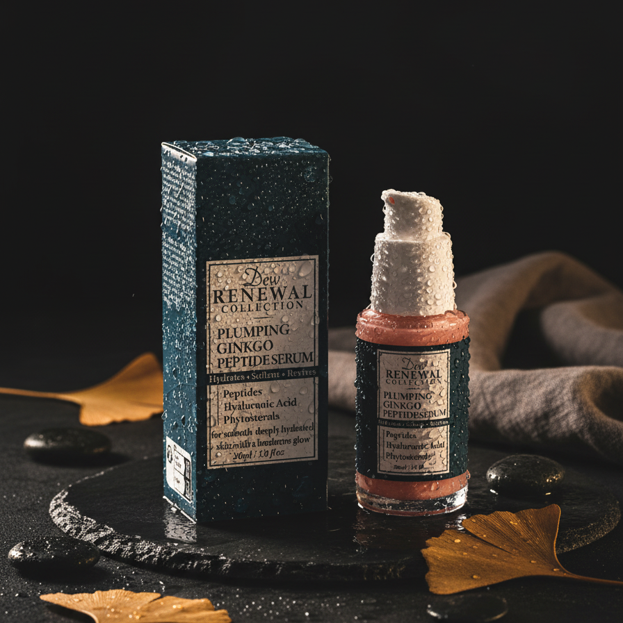 Step 3: Plumping Ginkgo Peptide Serum