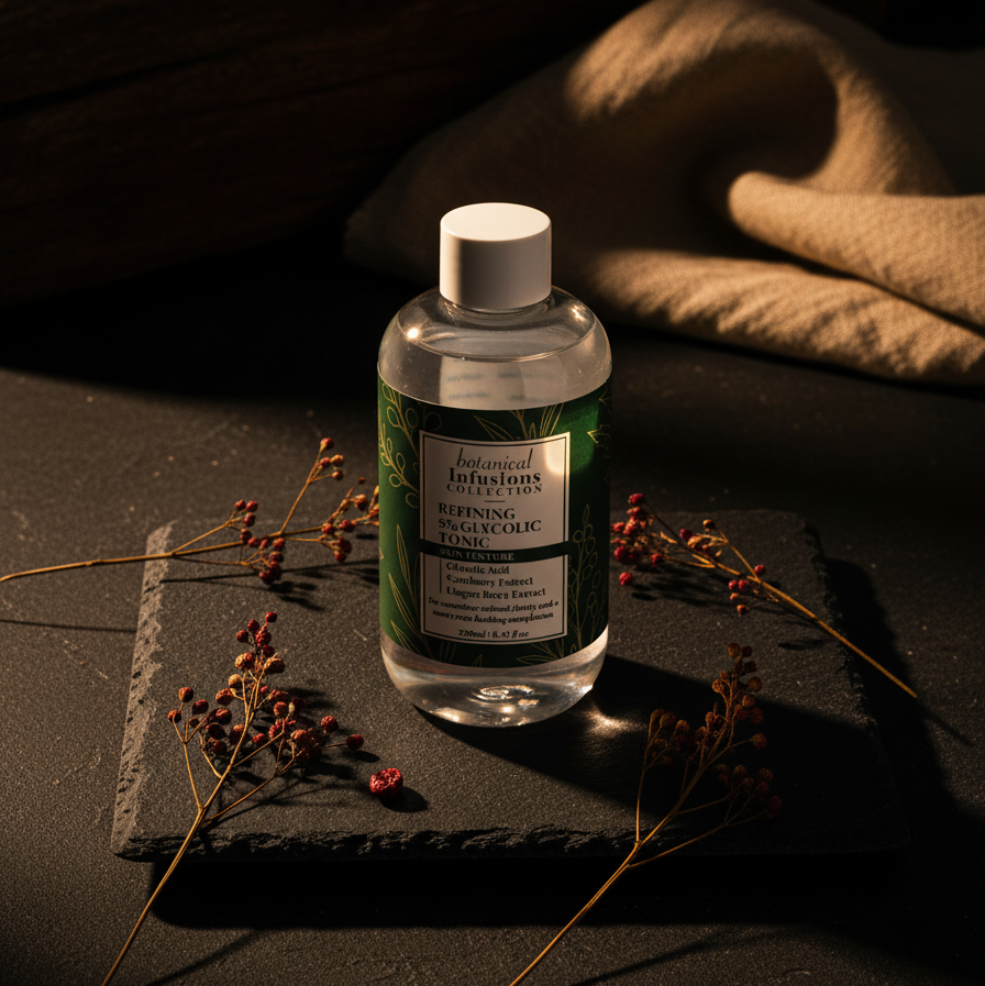 Step 2: Refining 5% Glycolic Tonic