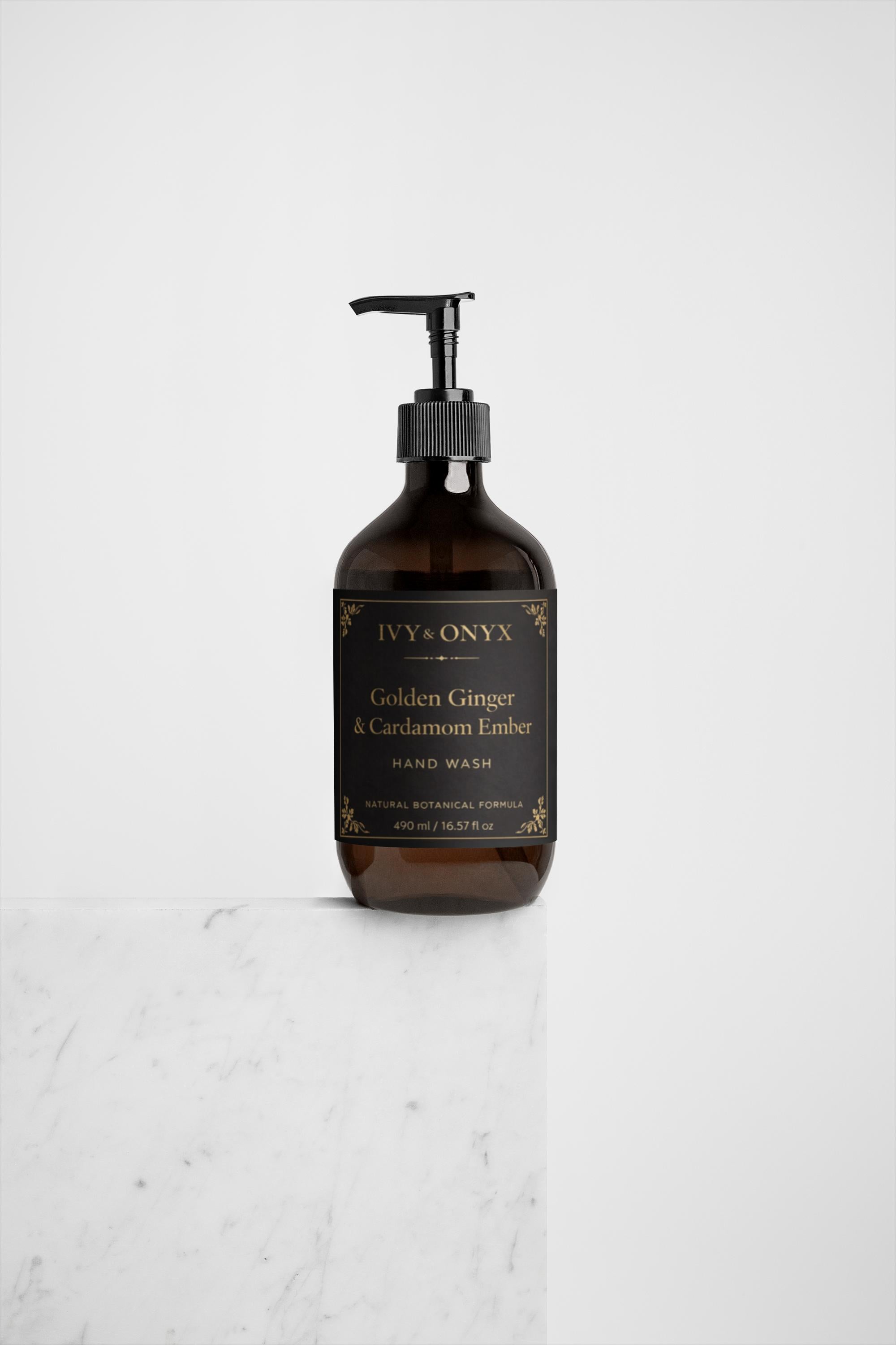 Spiced ginger hand soap for modern home
