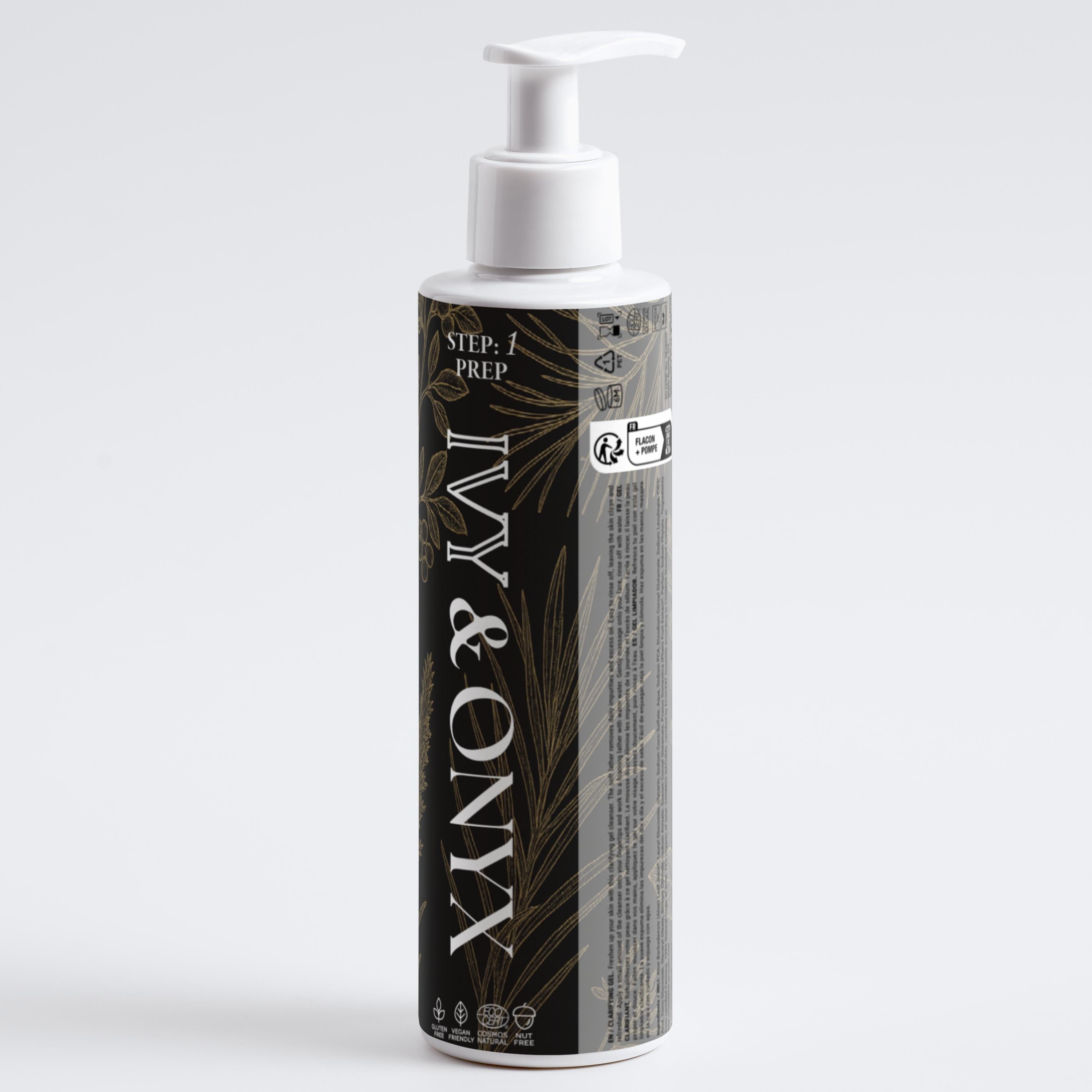 Step 1: Clarifying Aloe Foaming Gel Cleanser