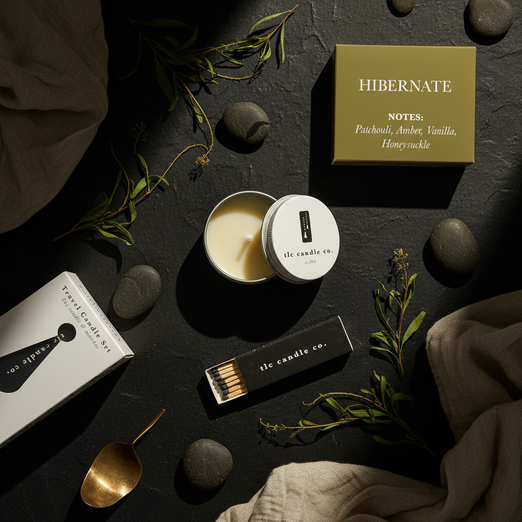 Travel Candle with Matches - Hibernate