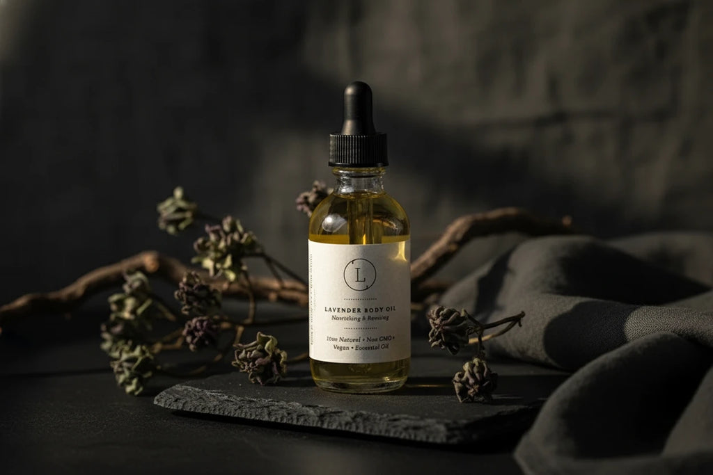 Spa Gift Box, Natural Lavender Bath & Body Relaxing Set