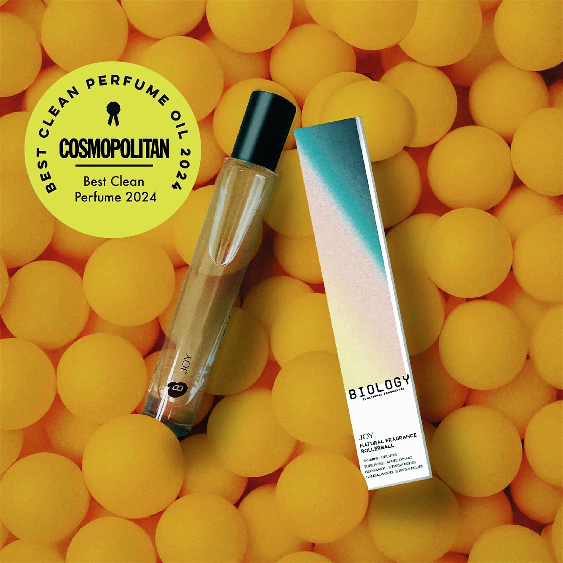 Joy Natural Fragrance Oil Rollerball 10ml