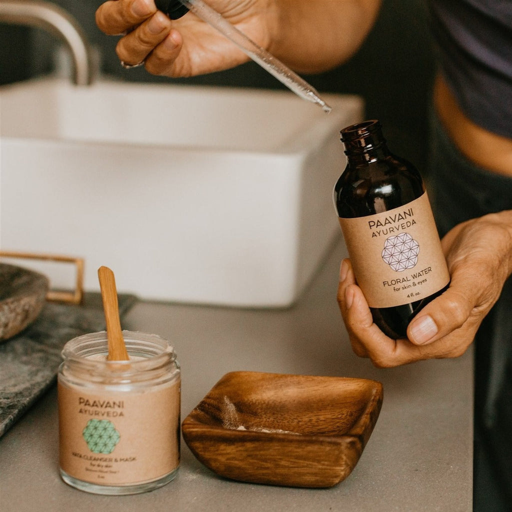 Cleanser & Mask Ritual | Ayurvedic Facial Cleansing Kit-3