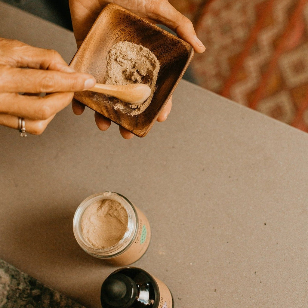 Cleanser & Mask Ritual | Ayurvedic Facial Cleansing Kit-4