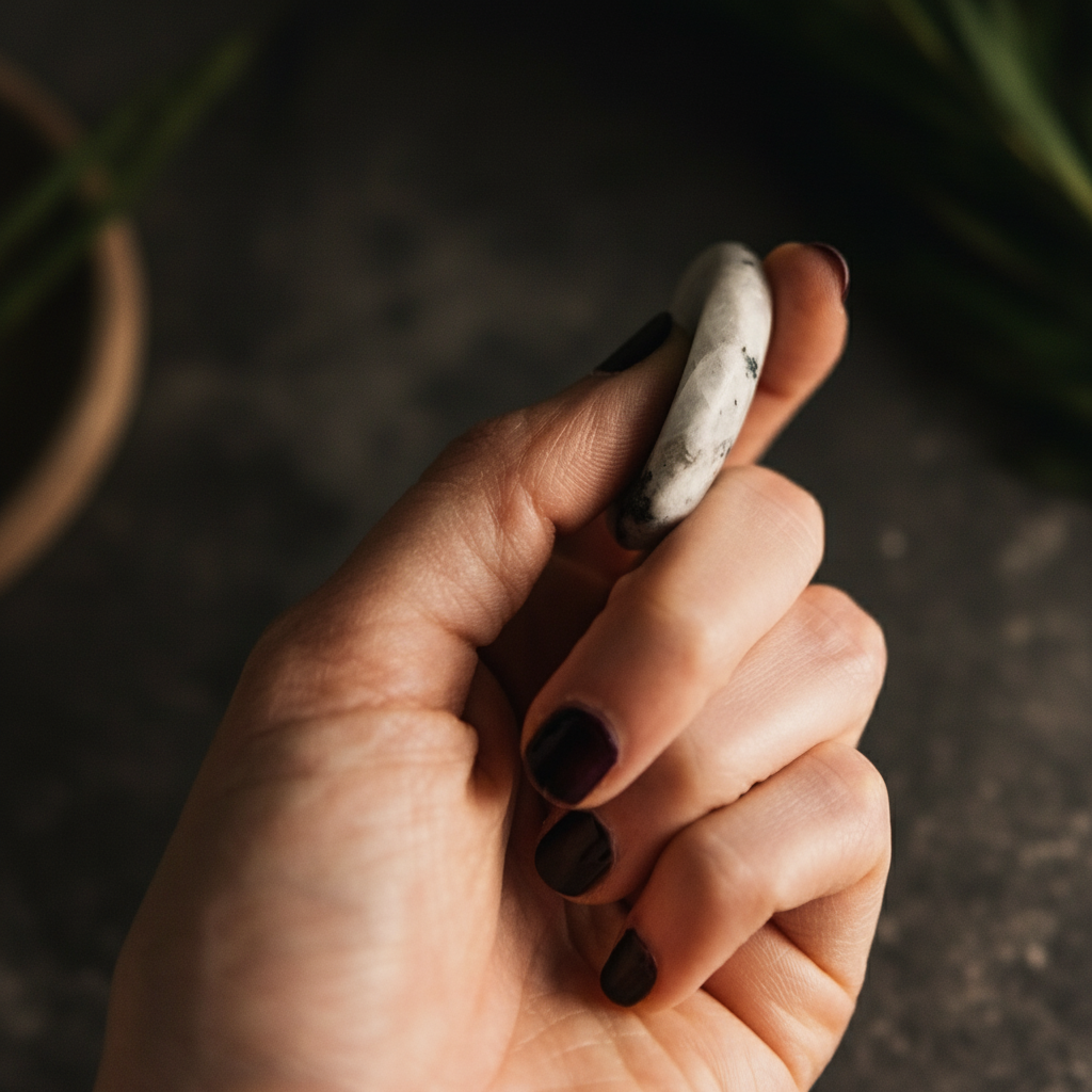 Rainbow Moonstone - Meditation Stone