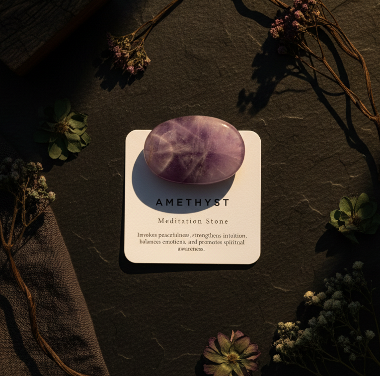 Amethyst - Meditation Stone
