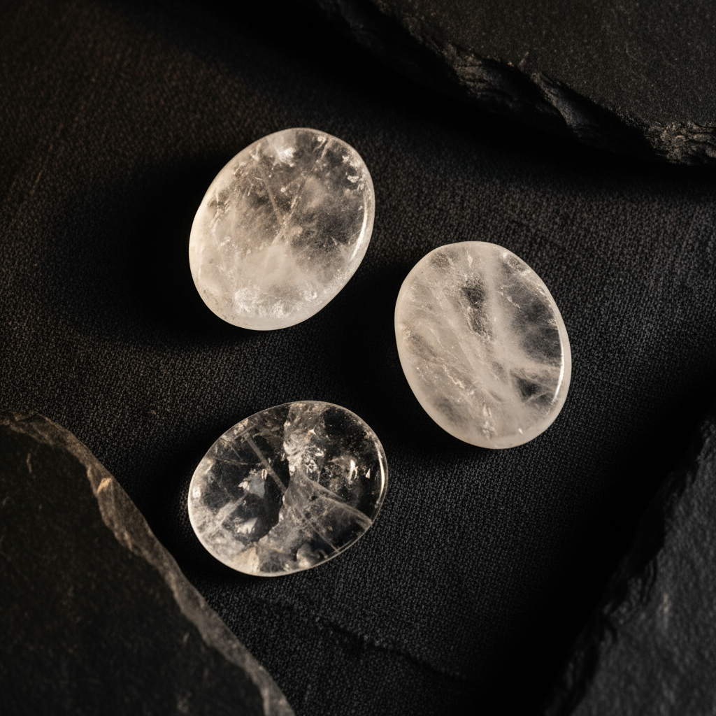 Clear Quartz - Meditation Stone