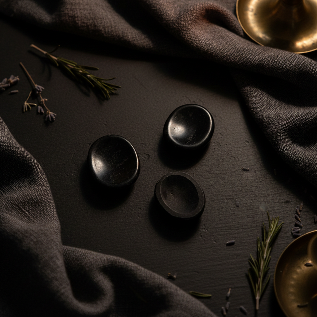 Black Tourmaline - Meditation Stone
