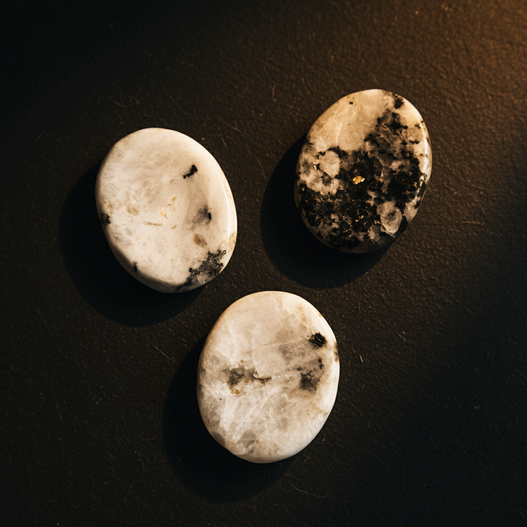 Rainbow Moonstone - Meditation Stone