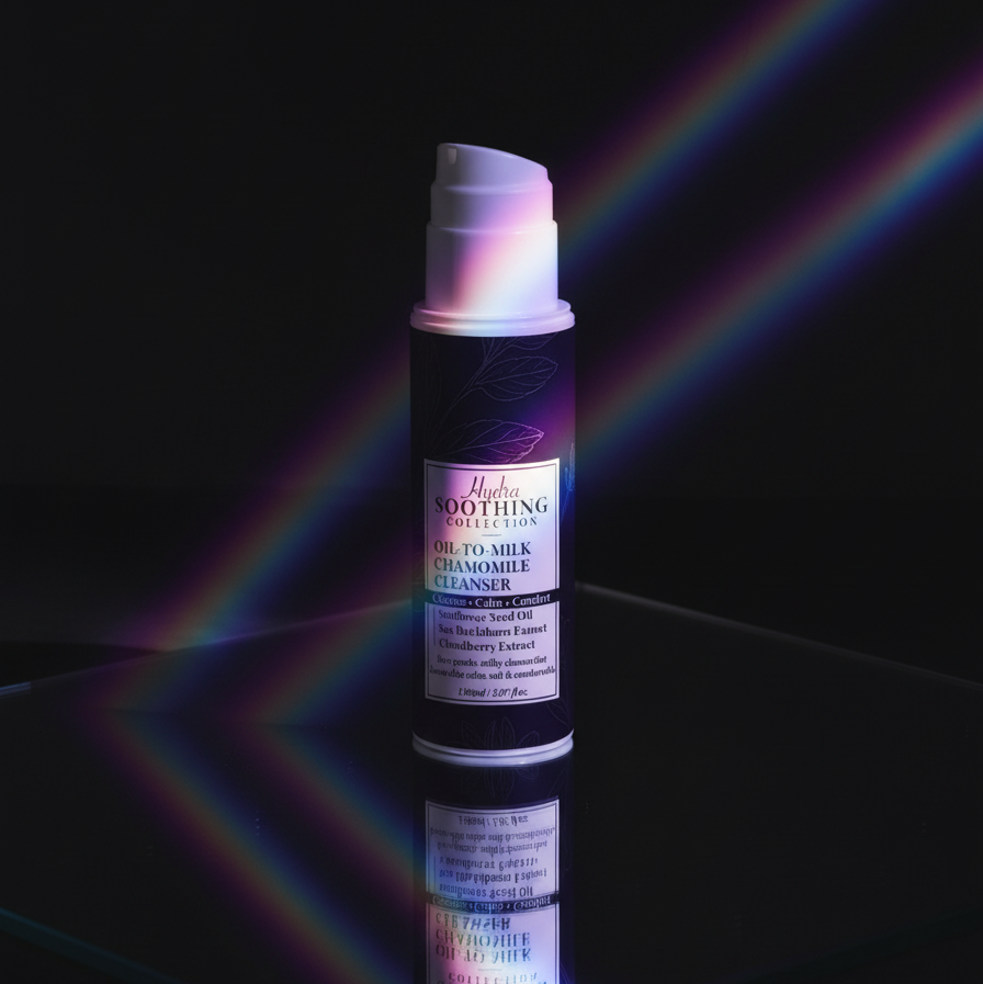 Step 1: Sensitive Skin Oil-To-Milk Chamomile Cleanser