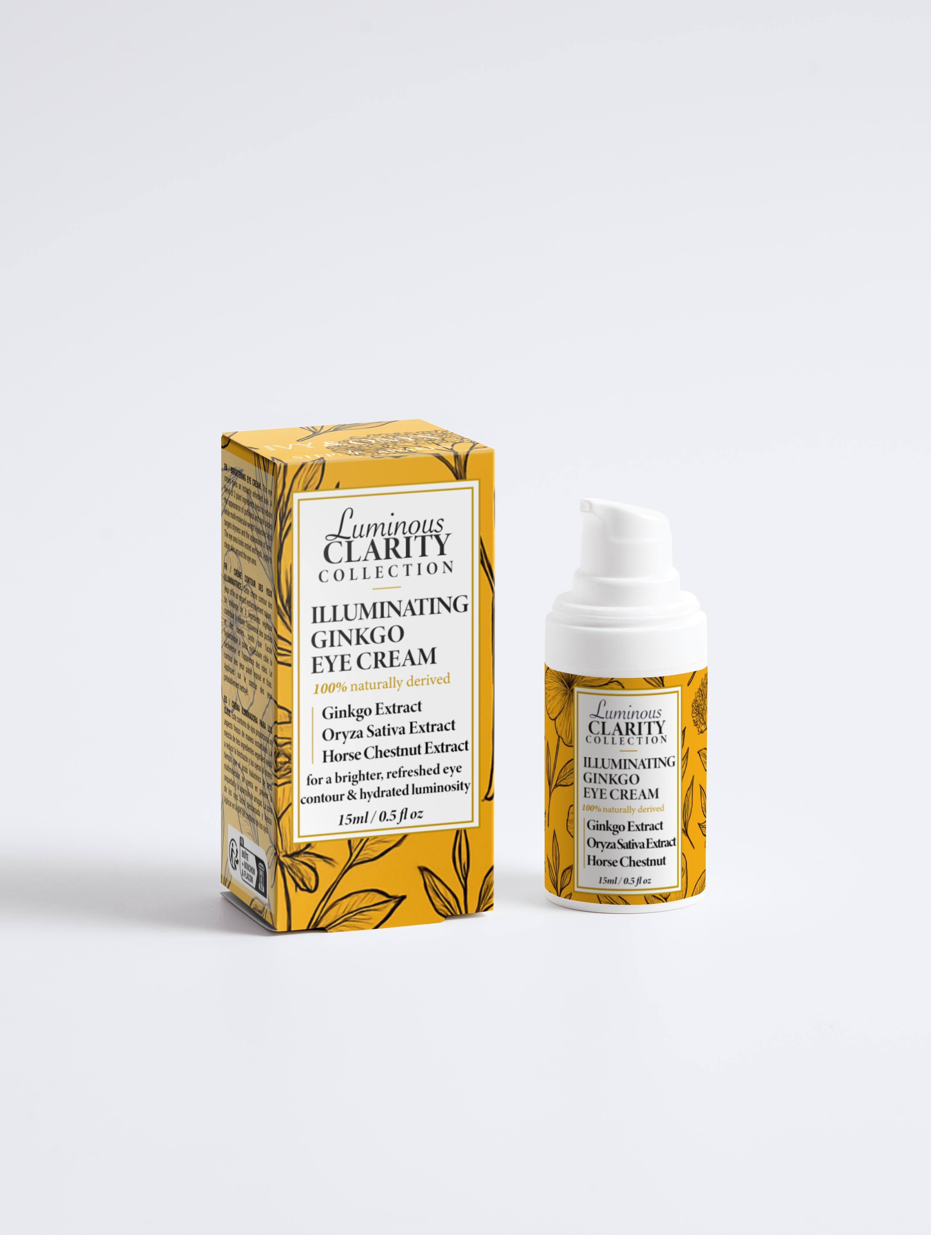 Step 4: Illuminating Ginkgo Eye Cream