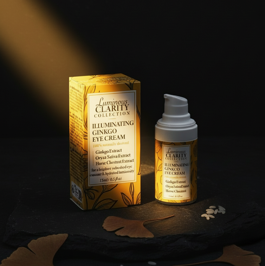Step 4: Illuminating Ginkgo Eye Cream