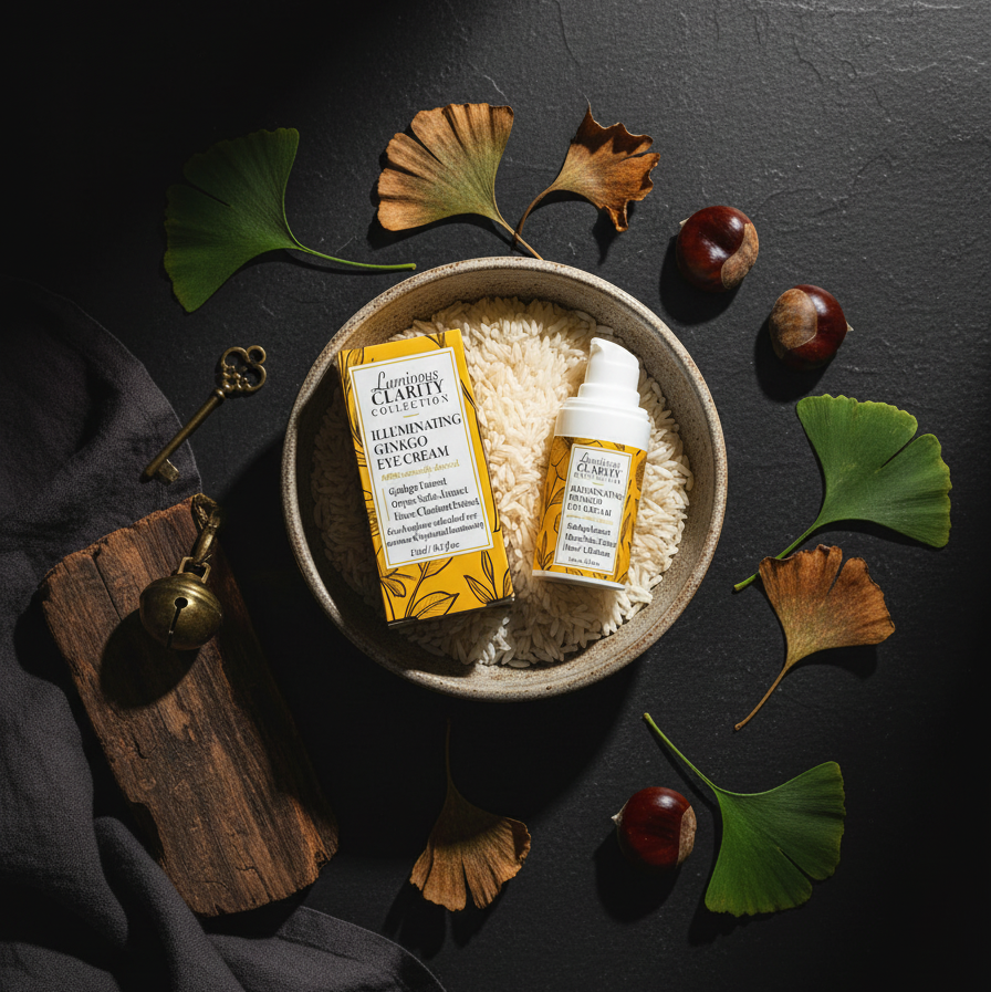 Step 4: Illuminating Ginkgo Eye Cream
