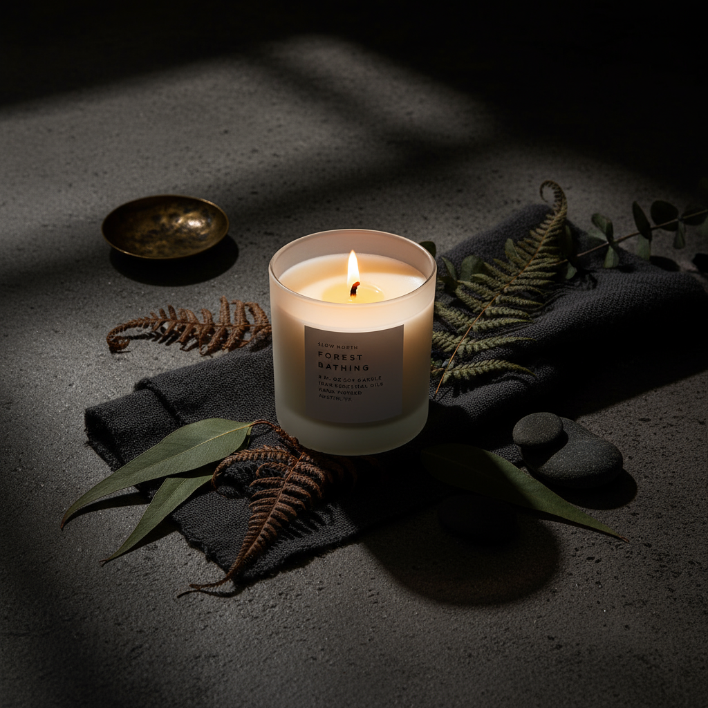 Forest Bathing - Signature Candle (Fir + Pine + Patchouli)