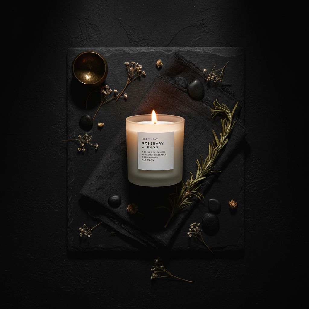 Rosemary + Lemon - Signature Candle
