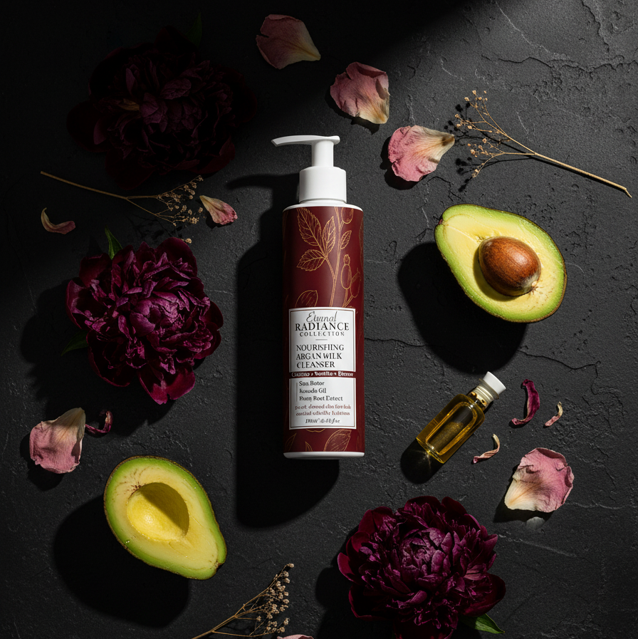 Step 1: Nourishing Argan Cleansing Milk