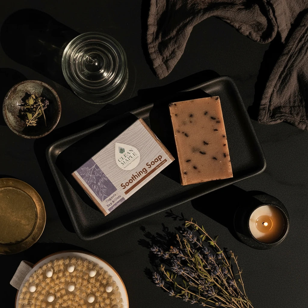 Organic Sap and Oats Soothing Soap