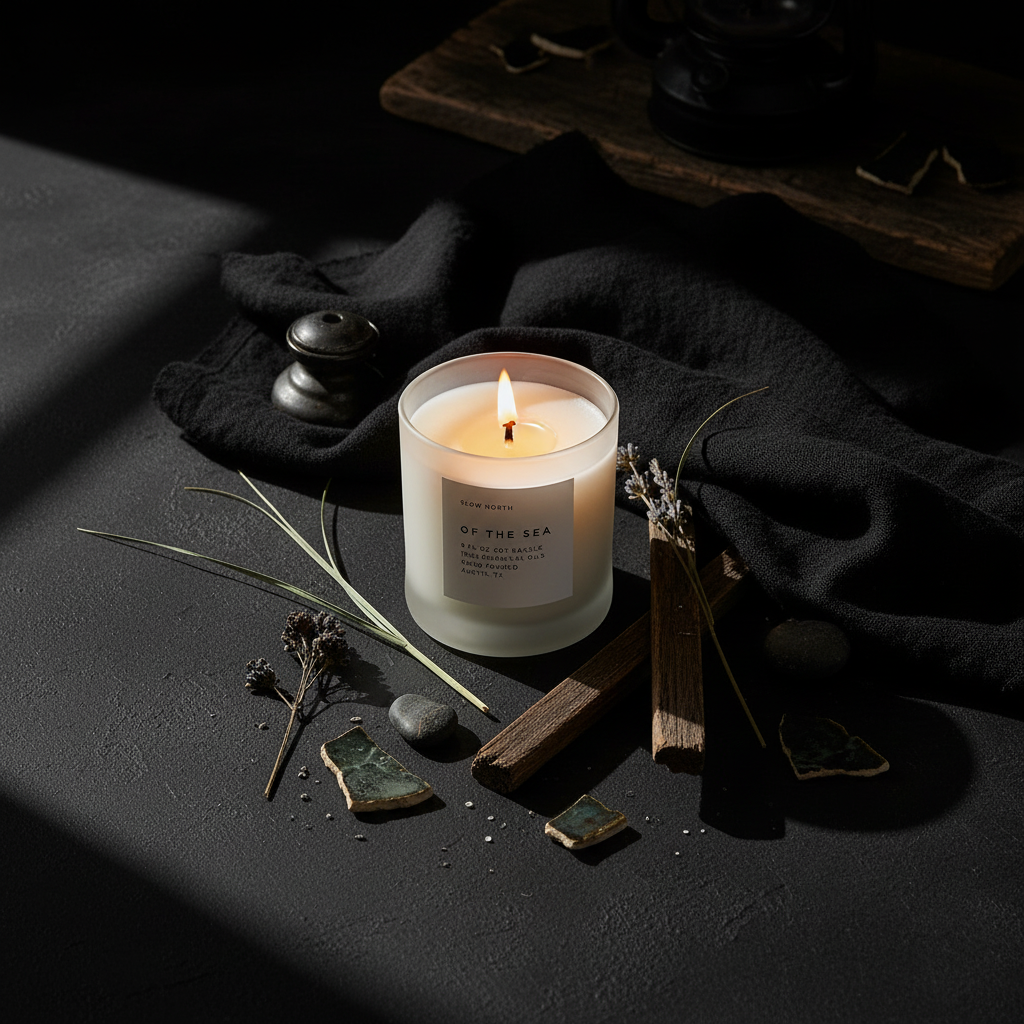 Of The Sea - Signature Candle (Eucalyptus + Lavender + Peppermint)