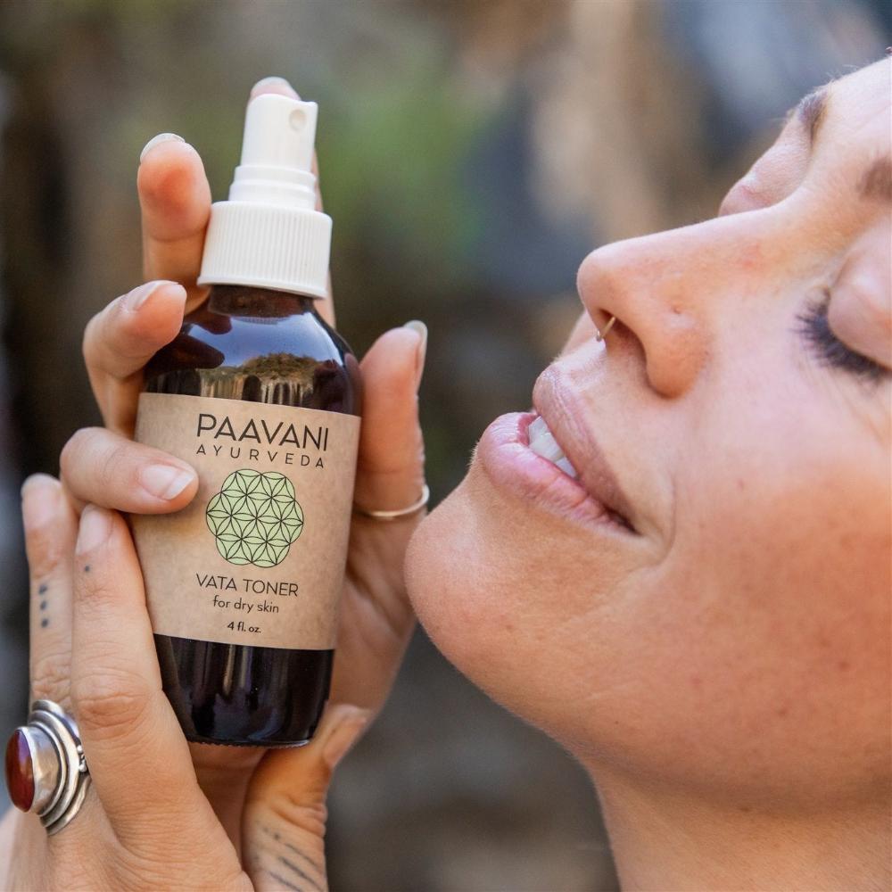Vata Toner | Ayurvedic Facial Mist for Dry, Delicate Skin-3