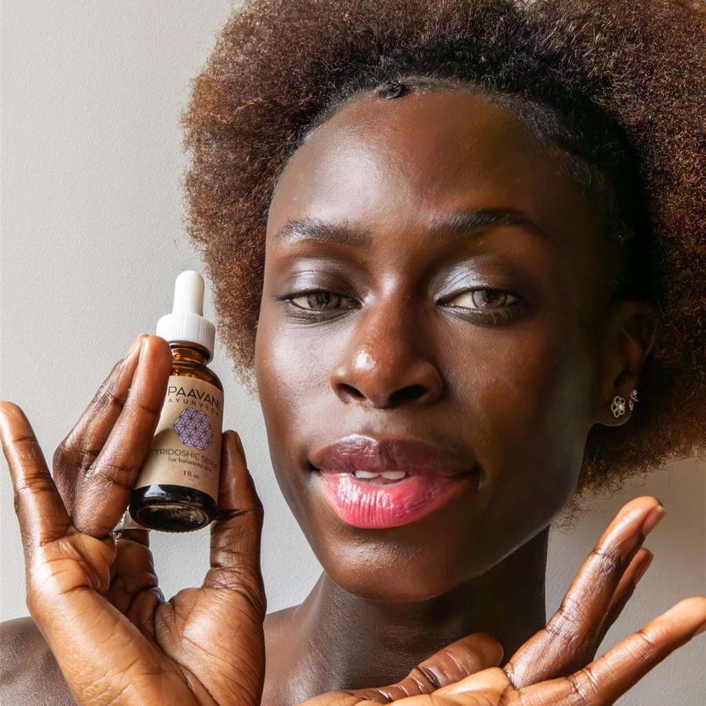 Tridoshic Serum | Ayurvedic Face Oil for Balanced, Glowing Skin-3