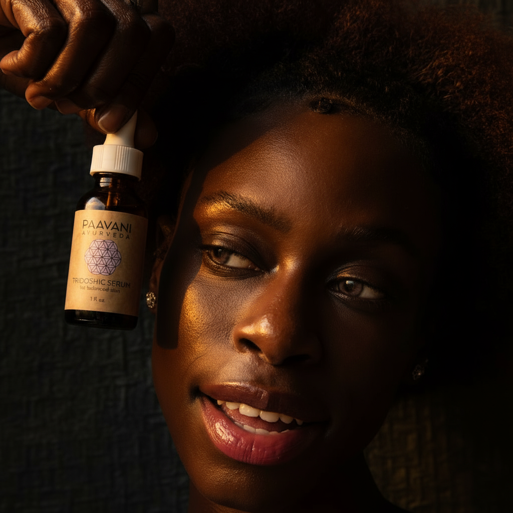 Tridoshic Serum | Ayurvedic Face Oil for Balanced, Glowing Skin