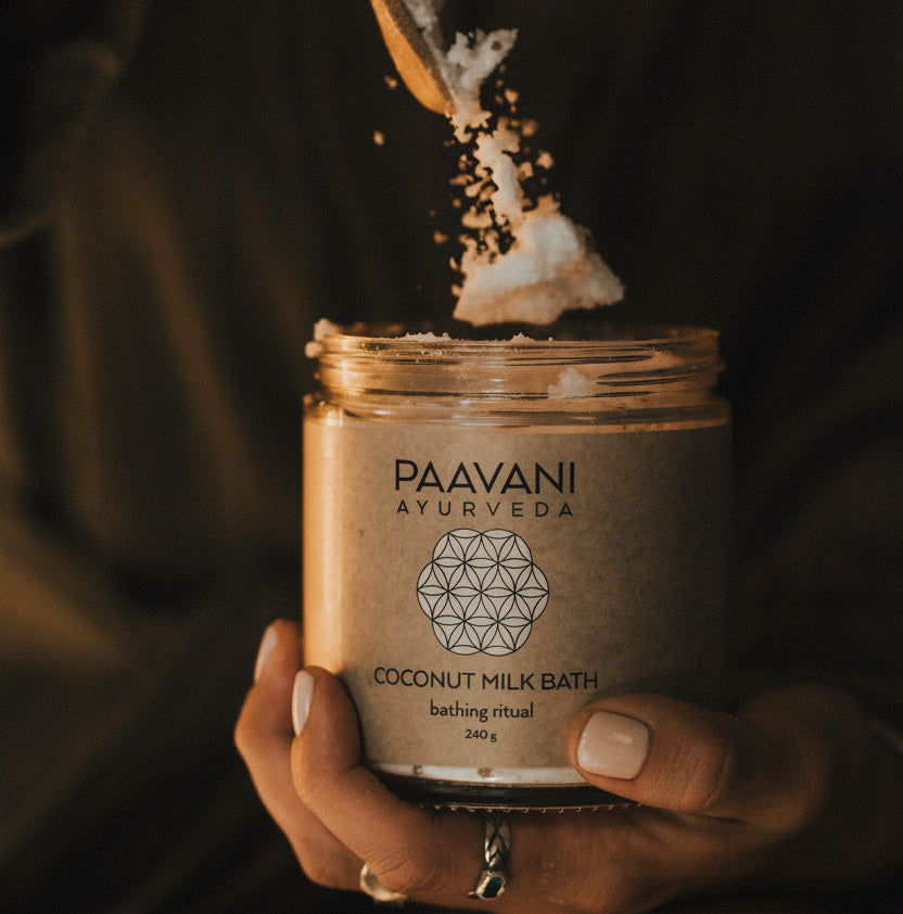 Coconut Milk Bath | Ayurvedic Herbal Soaking Ritual for Skin & Spirit-3