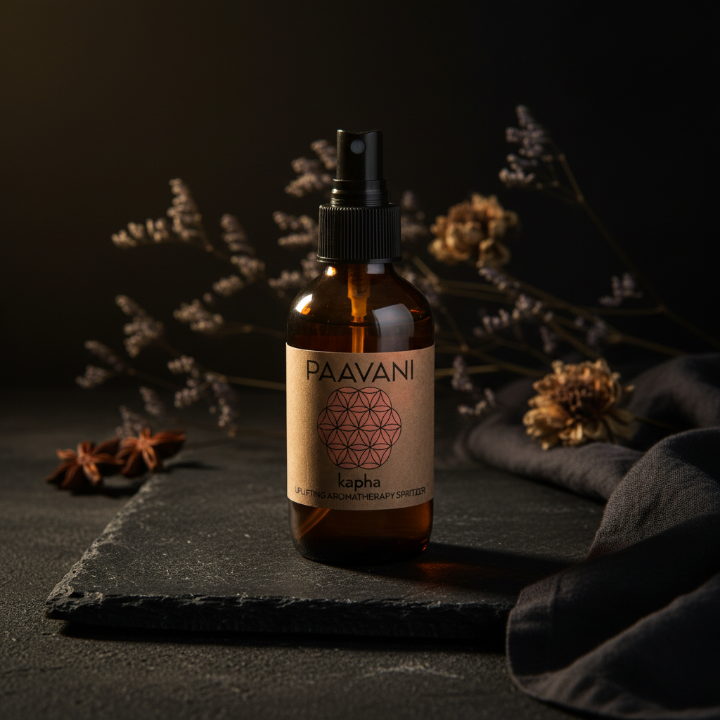 Kapha Spritzer | Ayurvedic Aromatherapy Mist for Energy & Elevation